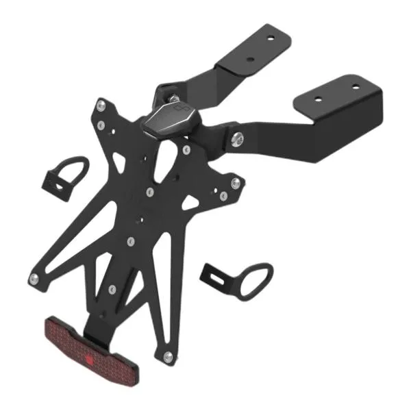 Kit completo portatarga Lightech luce e catadriotto Corea Yamaha Tmax 560 2020-2021