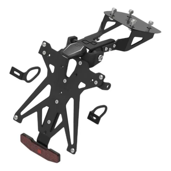 Kit completo portatarga Lightech luce e catadriotto Canada Yamaha R125 2014-2018