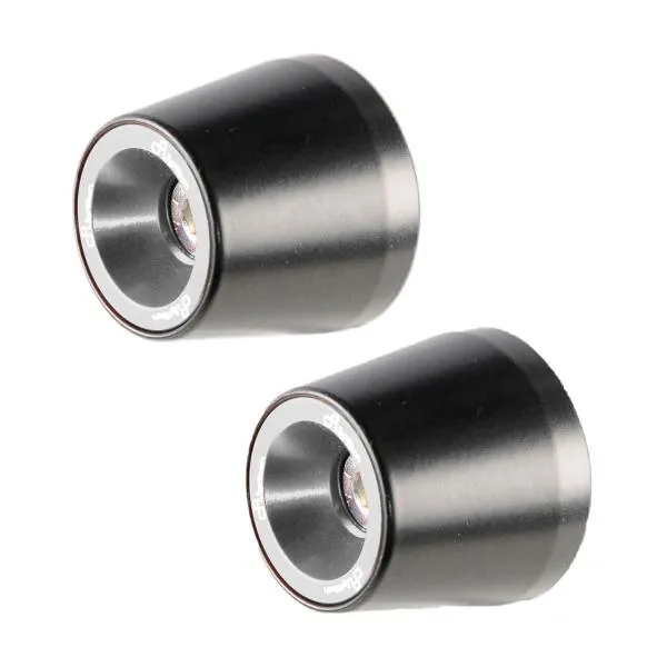 Contrappesi manubrio alluminio Lightech Serie 200 silver Honda CB1000R 2008-2022