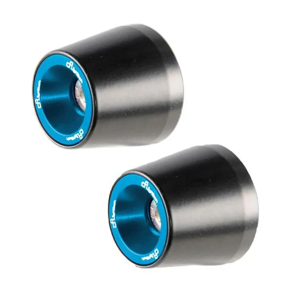 Contrappesi manubrio alluminio Lightech Serie 200 blu cobalto Yamaha Tmax 560 2022-2024