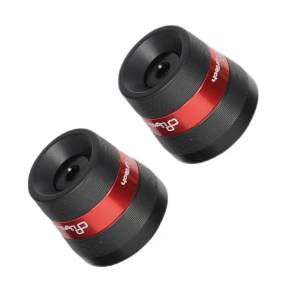 Contrappesi manubrio alluminio Lightech Serie 300 rosso CF Moto 450SR 2023