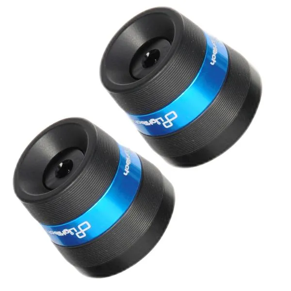 Contrappesi manubrio alluminio Lightech Serie 300 blu cobalto BMW S1000RR 2019-2024