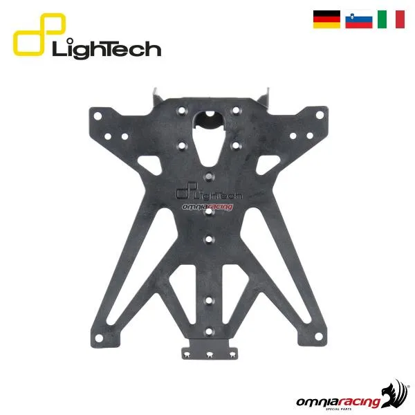 Portatarga Lightech regolabile per Aprilia RSV1000 2004>2005