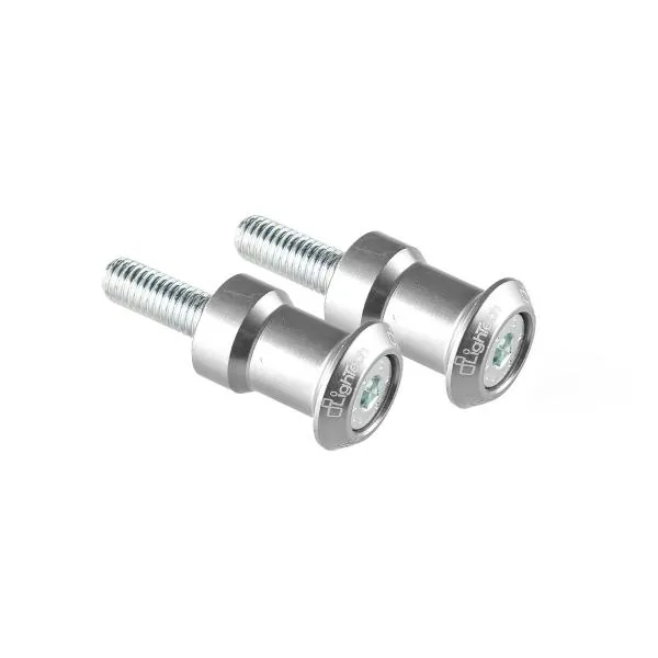 Supporti per cavalletto Lightech M8 ergal silver