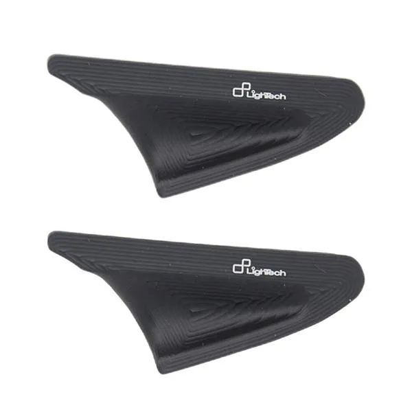 Coppia tappi specchio Lightech alluminio nero Ducati Panigale 1199 2012-2015