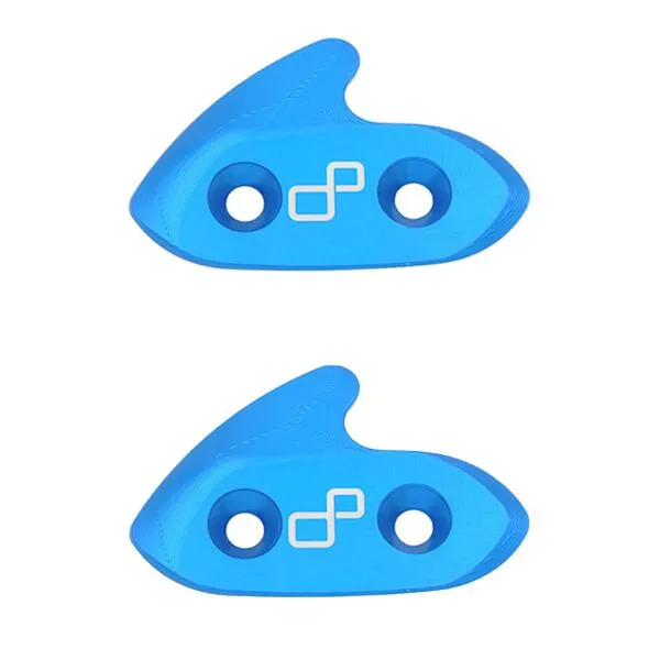 Coppia tappi specchio Lightech alluminio blu cobalto Yamaha R1 2015-2019