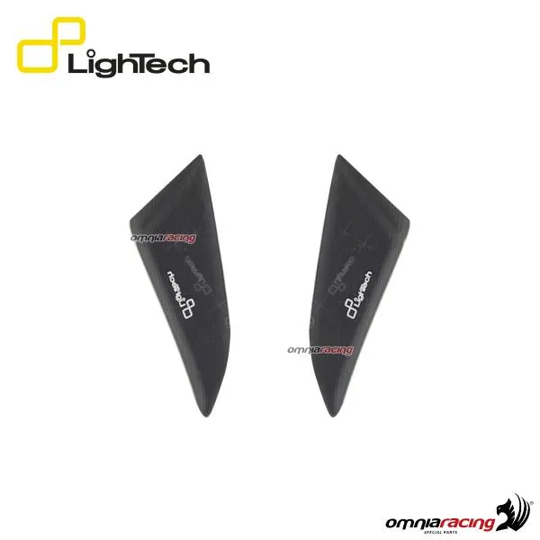 Coppia tappi specchietti retrovisori Lightech in ergal colore nero per Ducati Panigale V4R 2019>