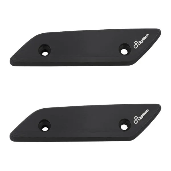 Coppia tappi specchio Lightech alluminio nero Yamaha Tmax 560 2022-2024