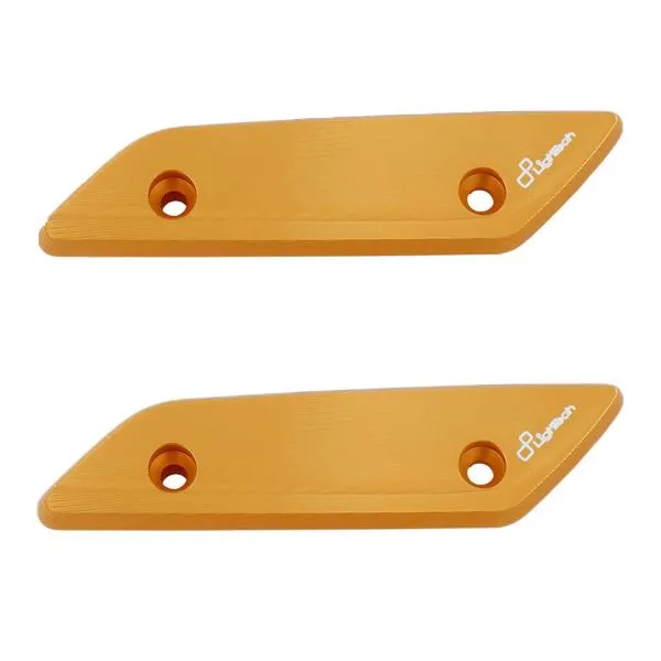 Coppia tappi specchio Lightech alluminio oro Yamaha Tmax 560 2022-2024