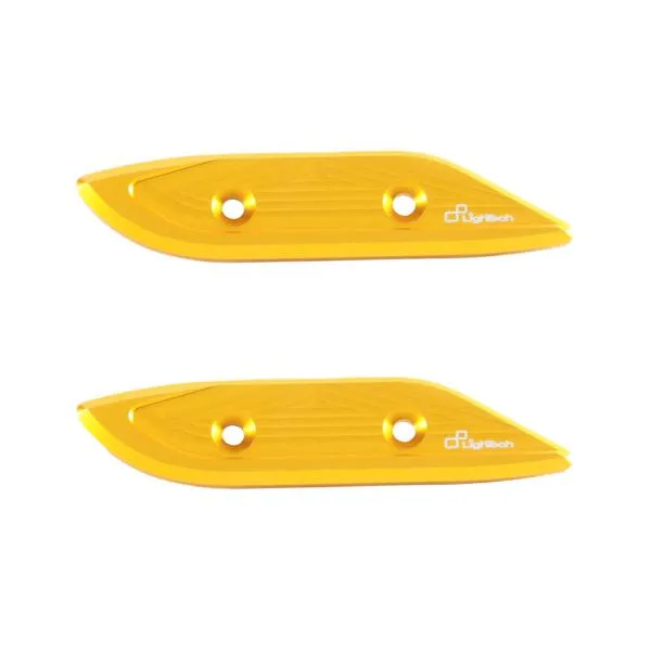 Coppia tappi specchio Lightech alluminio oro Yamaha Tmax 560 2020-2021