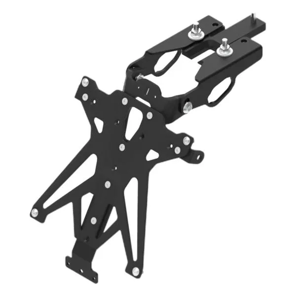 Portatarga Lightech regolabile Francia Kawasaki ER6N-F 2012-2016