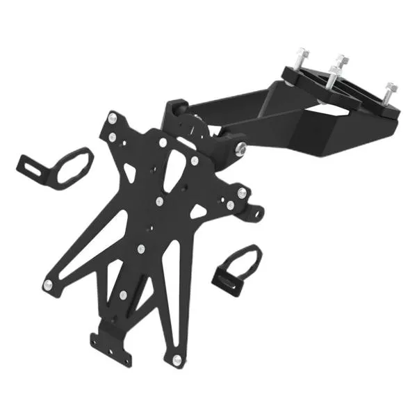 Portatarga Lightech regolabile Francia Kawasaki Z900 2017-2024