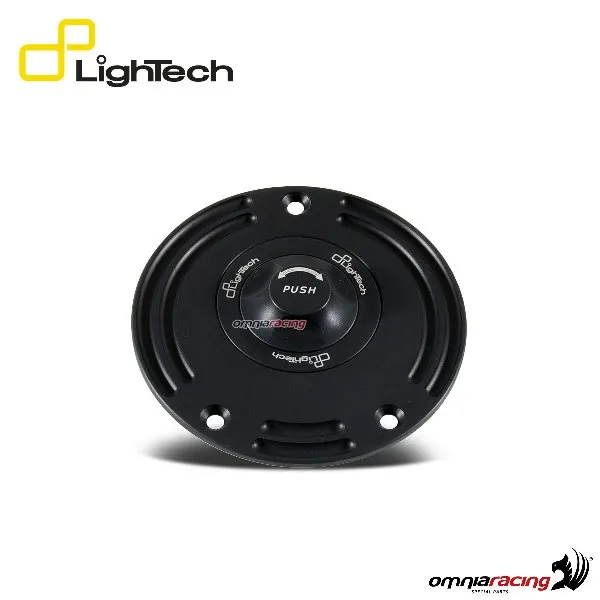 Tappo serbatoio benzina a sgancio rapido Lightech nero per Kawasaki Ninja 400 2018>