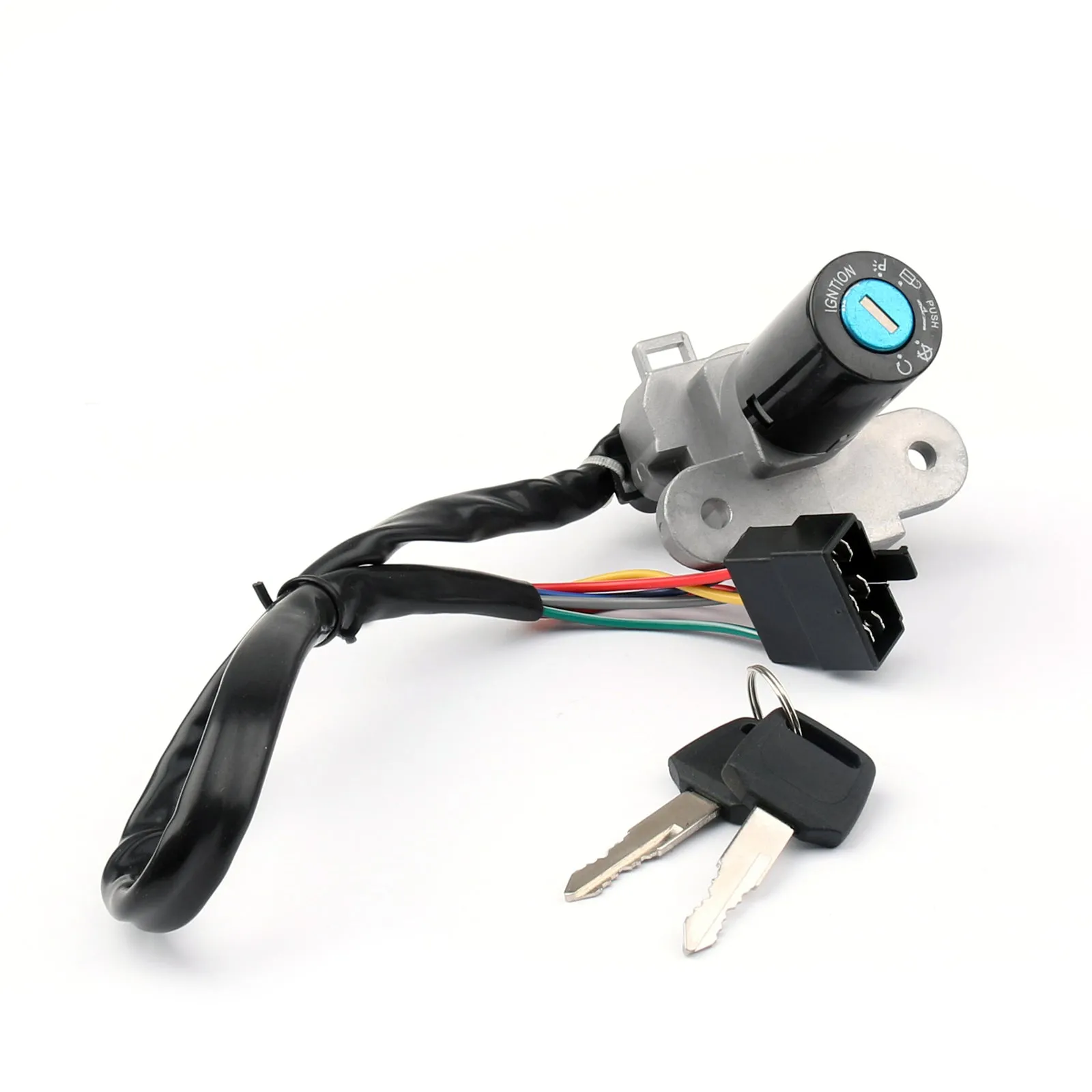 Serrure de commutateur d'allumage et clé de bouchon de gaz de carburant pour Ducati 998 996 916 999 900 Monster générique