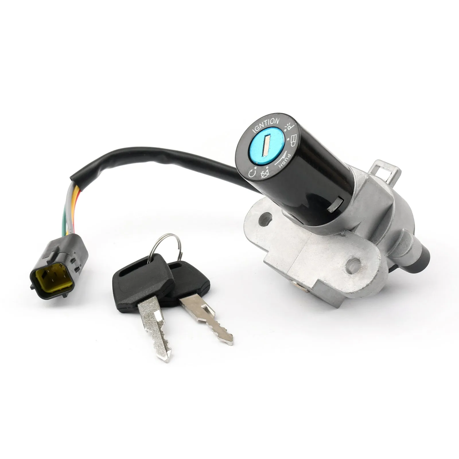 Serrure de commutateur d'allumage et clé de bouchon de gaz de carburant pour Ducati 1198 848 1098 Monster1200 générique