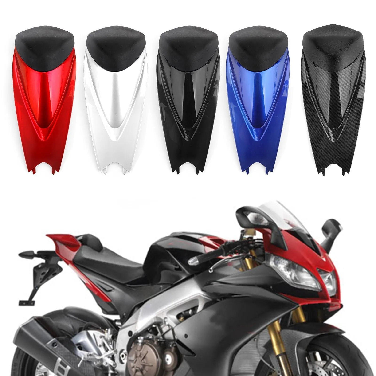 Couverture de carénage de capot de siège arrière ABS pour 2009-2016 APRILIA RSV4 R 1000 APRC générique