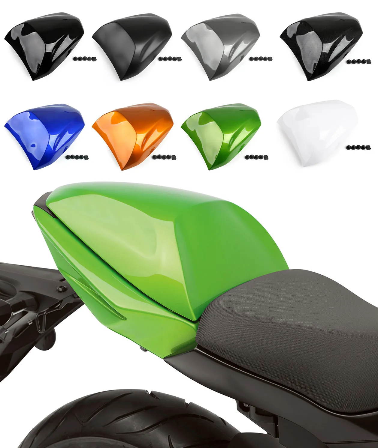 Capot de couverture de siège passager arrière pour Kawkasaki NINJA 650 ER6F ER6N 400 générique