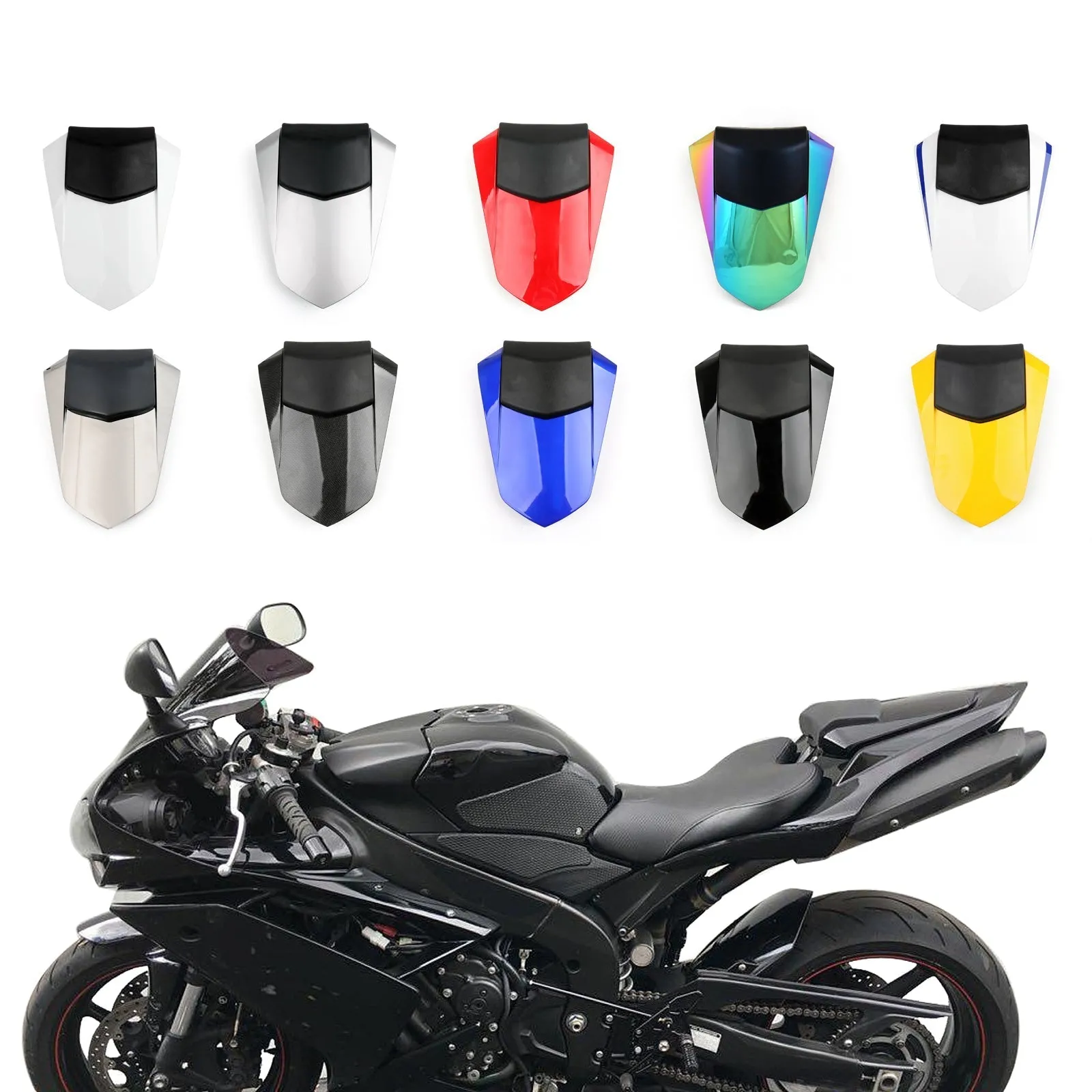 Capot de carénage de siège arrière pour Yamaha YZF R1 2007-2008 générique