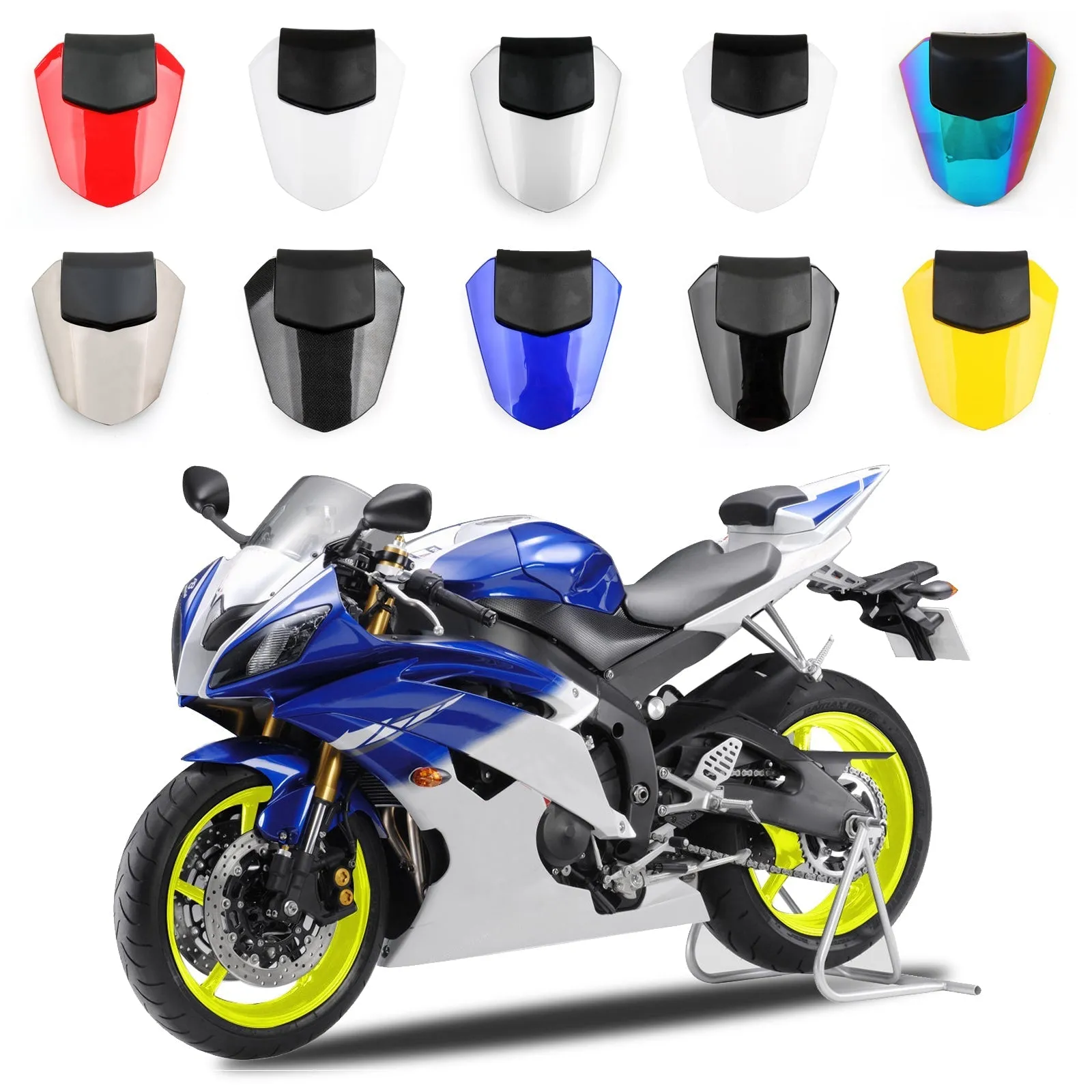 Yamaha R6 2008-2016 2009 Capot de carénage de siège arrière