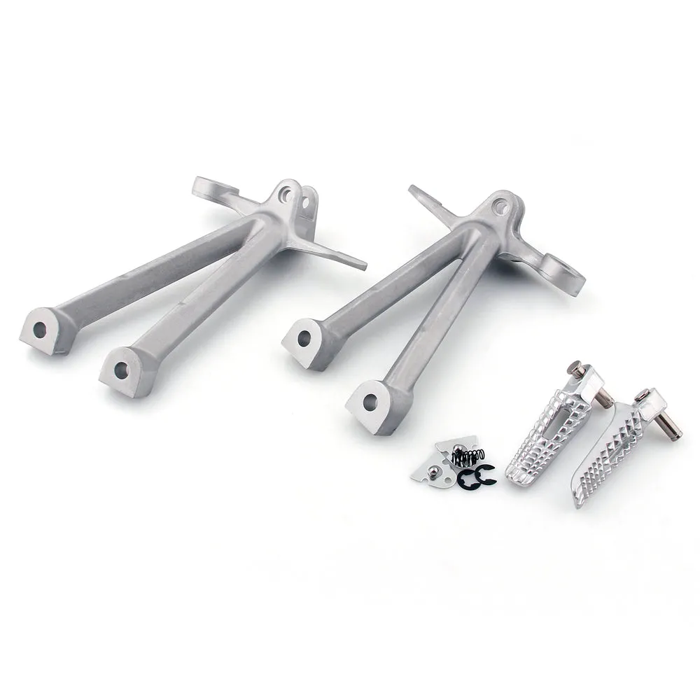 Support Arrière Passager Repose Pied Repose Pied Gauche Droite Suzuki GSXR1000 2007-2008 Generic