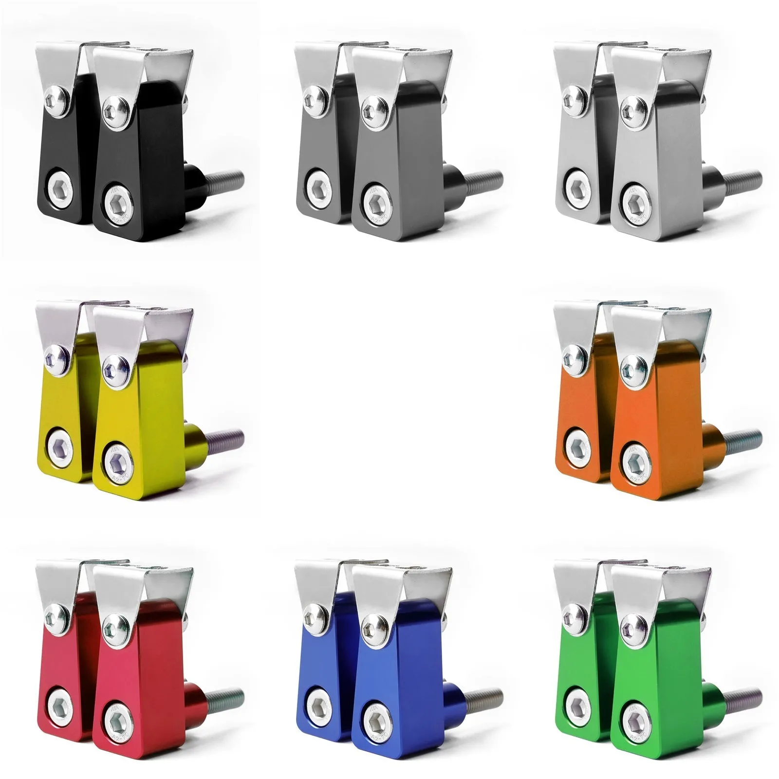 2 pièces support de projecteur de montage de fourche inférieur support de lumières pour XMAX 125/250/300 générique