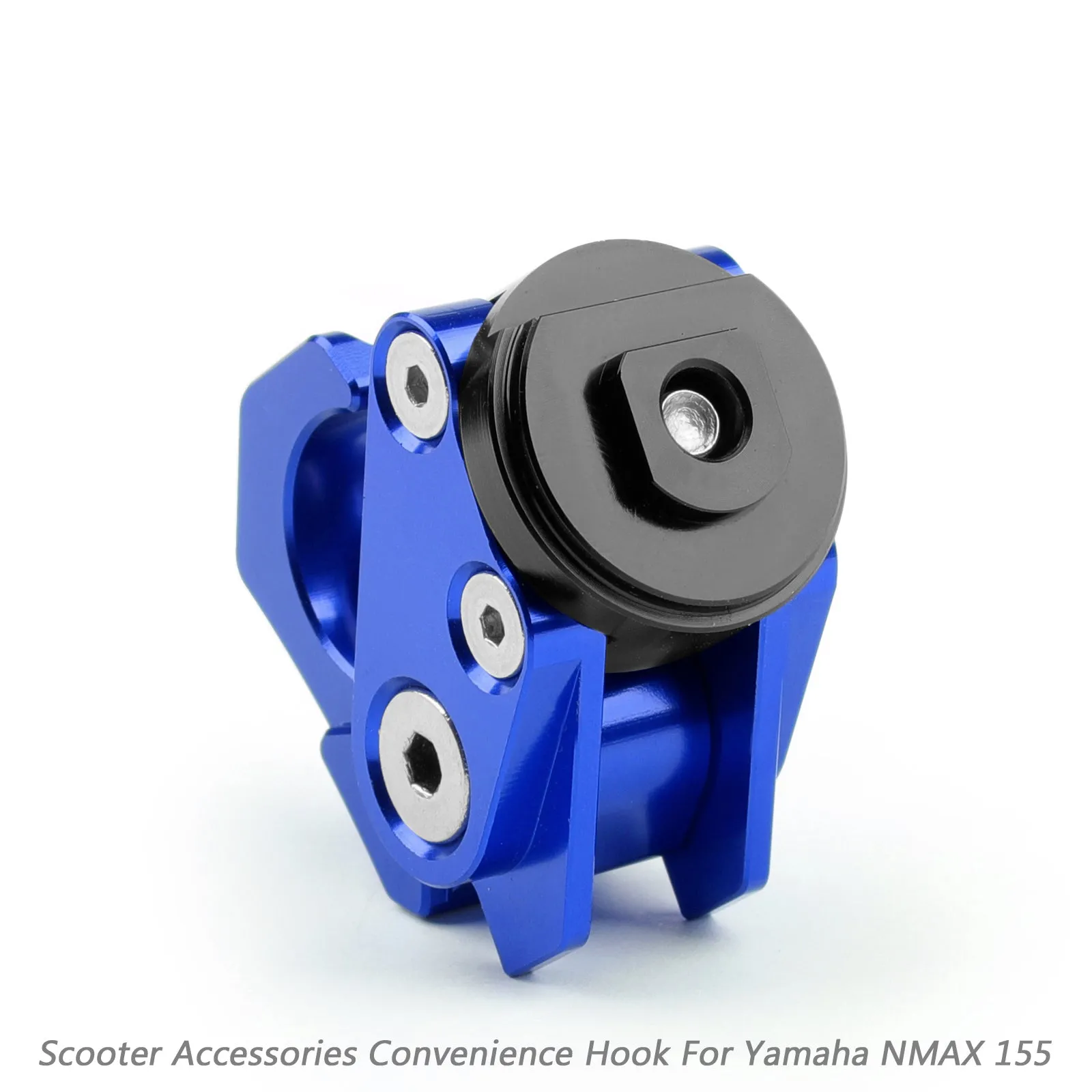 Porte-bouteille de casque de transport crochets en alliage d'aluminium CNC pour Yamaha NMAX 155 générique