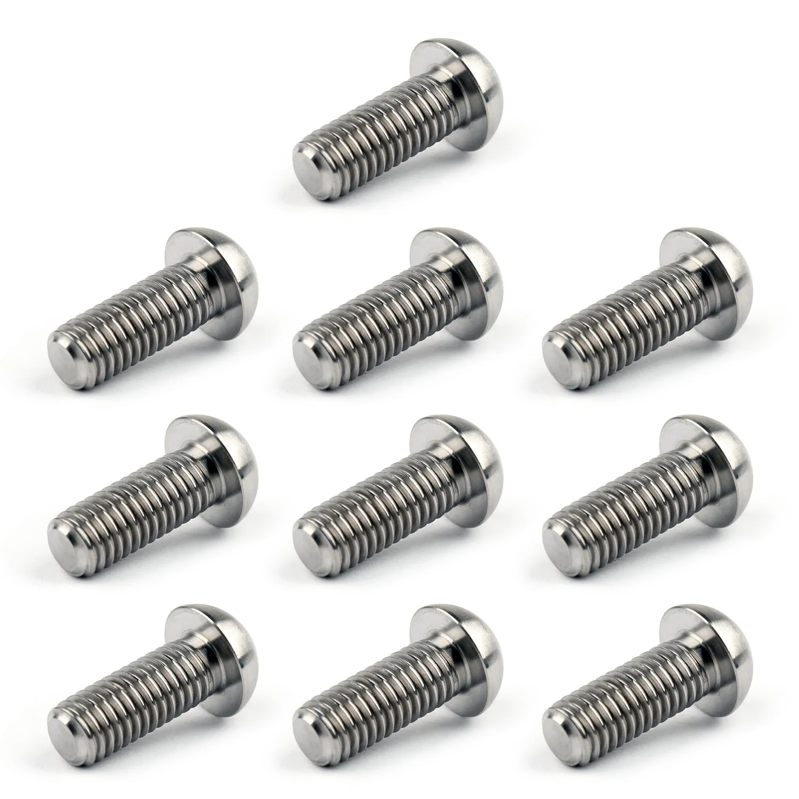 10 pièces M8 x 20mm T40 boulon de Rotor de frein à disque en titane pour Ducati Multistrada 1200 générique