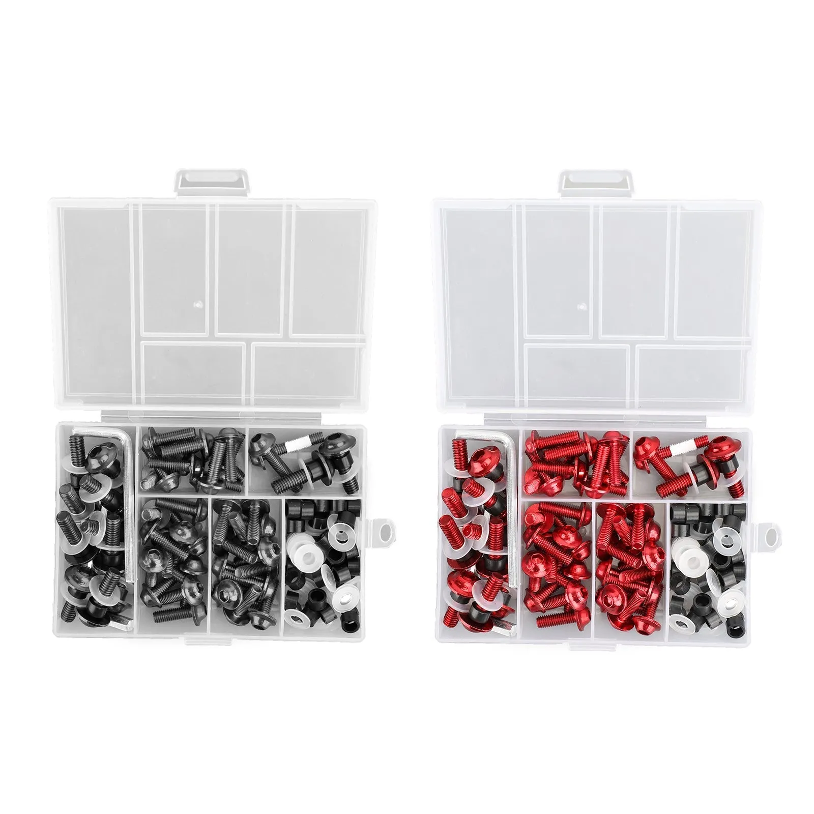 158 pièces moto Sportbike pare-brise carénage boulon Kit attache Clip vis ensemble générique