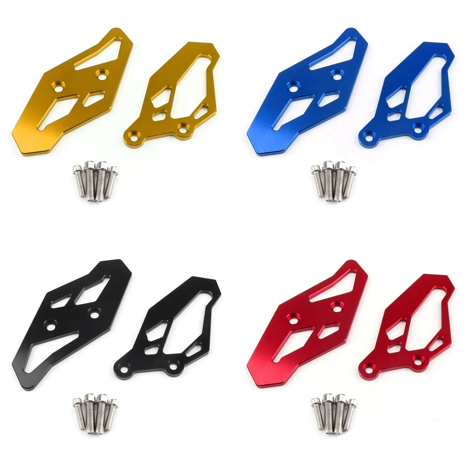 Plaques d'adaptation pour repose-pieds CNC pour Yamaha YZF-R3 MT-03 15-16 R25 13-19 générique