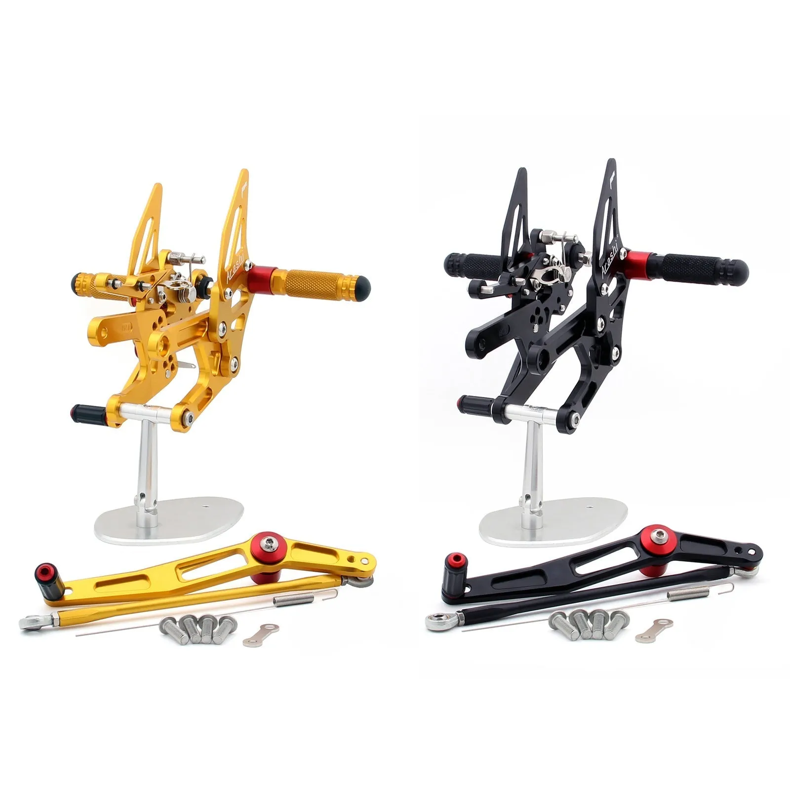 Commandes reculées Repose-pieds arrière réglables Pour Yamaha YZF 600 R6 2006-2011 Générique