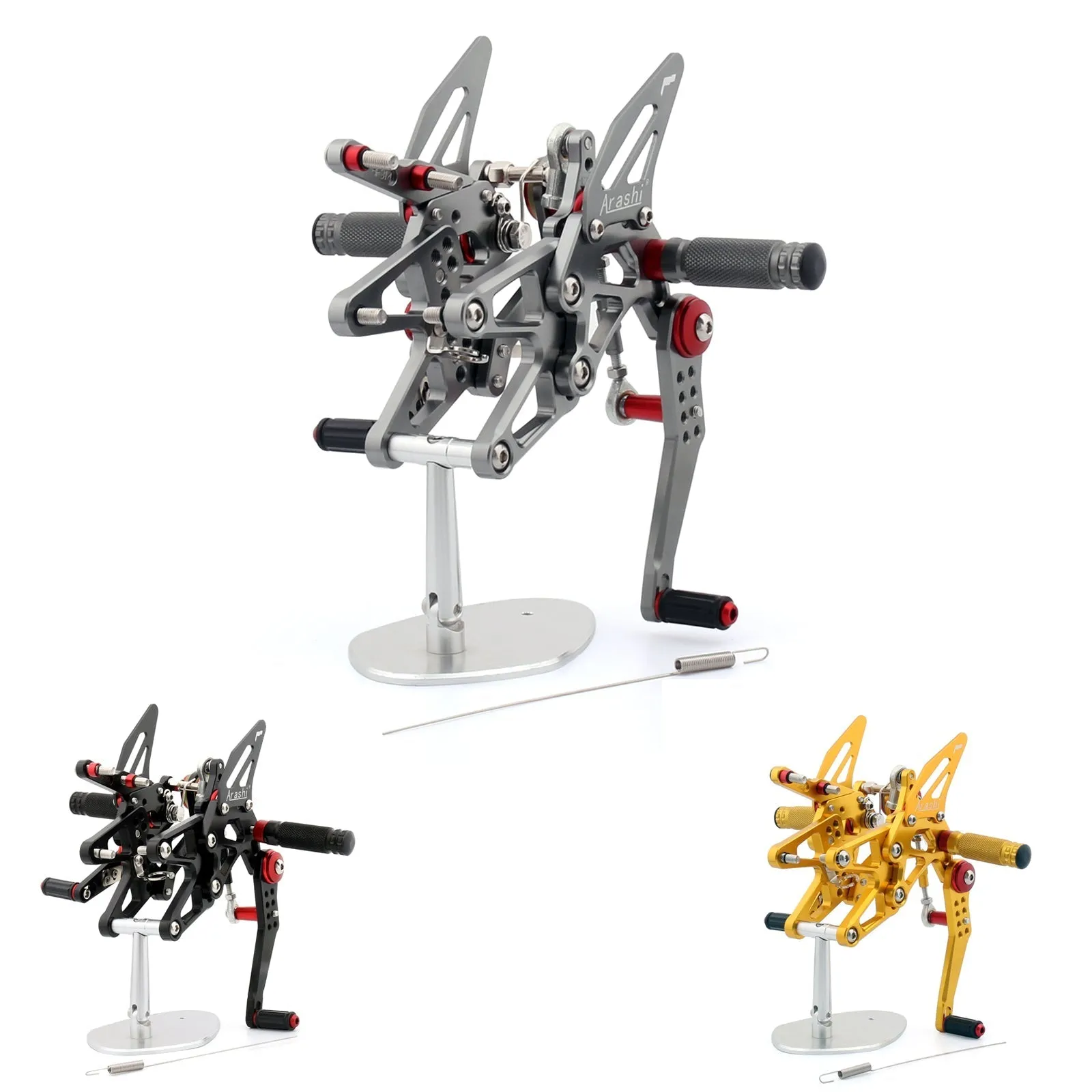 Commandes reculées Repose-pieds Repose-pieds Réglables Pour Triumph Dayton 675 2013 Générique