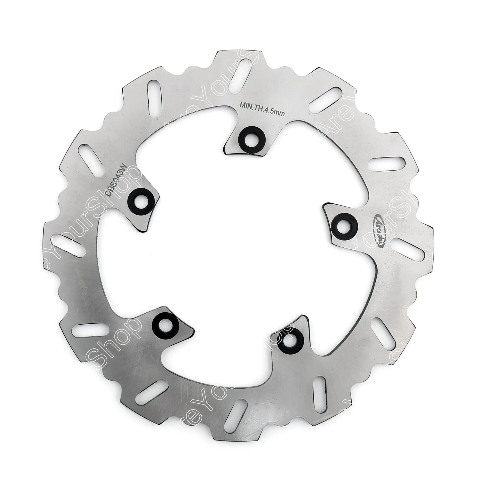 Rotor de disque de frein arrière Arashi pour Yamaha YZ 125 WR250 F YZ450F WR125 YZ F 250 426 générique