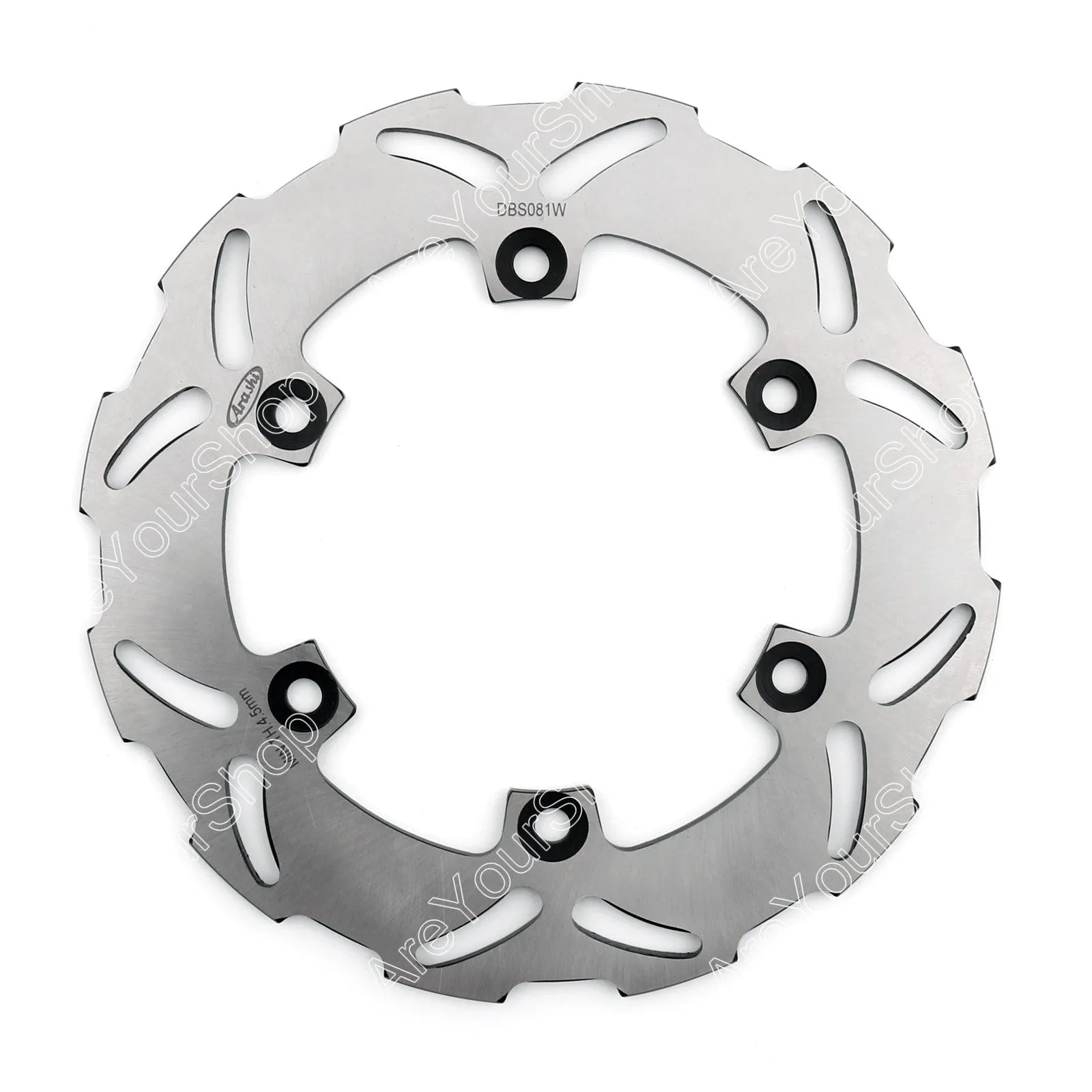Rotor de disque de frein arrière Arashi pour YAMAHA YZF R6 600 99-02 R1 1000 02-03 TT 250 00 générique