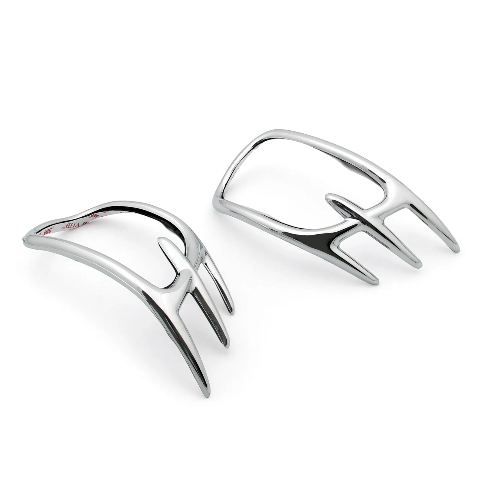 Goldwing Chrome Carénage Miroir Arrière Accent Grilles Fit Honda GL1800 2001-2011 Générique