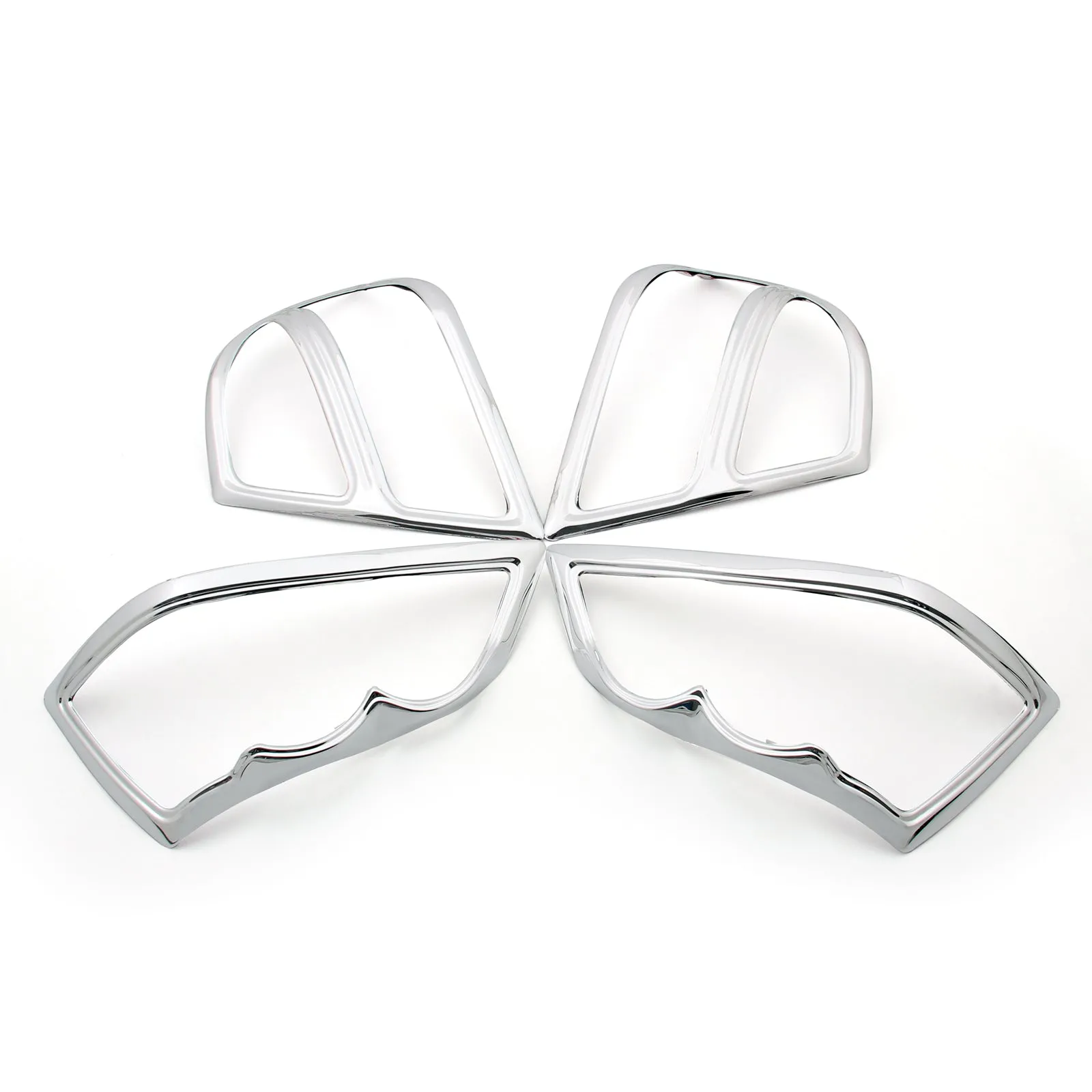 Carénage chromé pour sacoche de selle Accents légers pour Honda Goldwing GL1800 2001-2011 générique