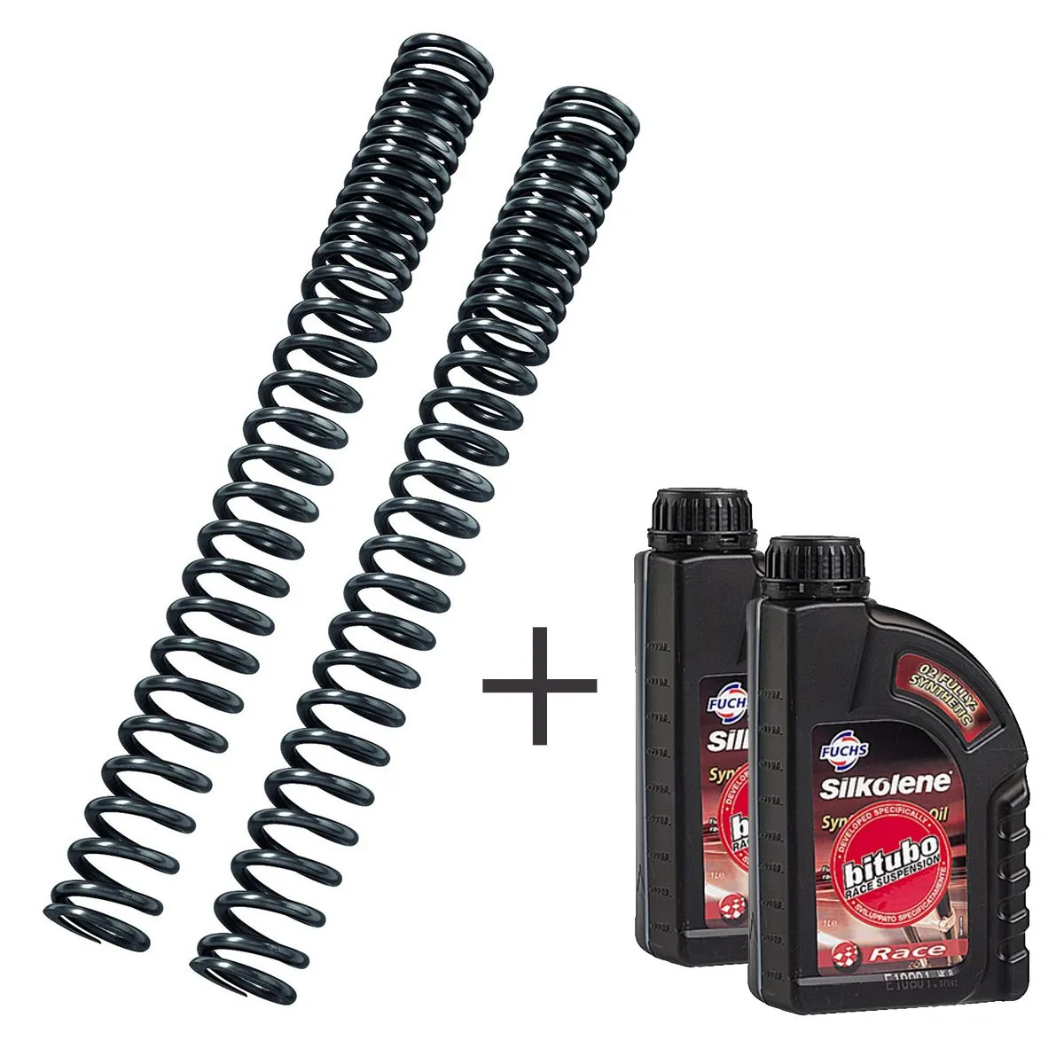 Yamaha Xtz750 1989 > 1995 Set Molle Forcella Anteriore Bitubo Sospensione-MY02-52224