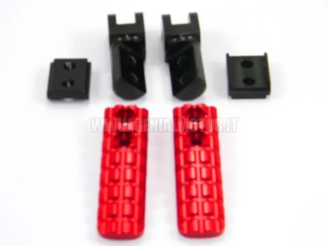 Ducabike Dbk Ppdv02a Pedali Regolabili Rosso-PPDV02A-24486