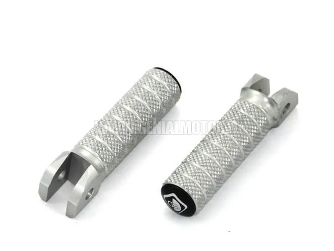 Ducabike Dbk Ppsf01e Pedali Pilota - Passeggero Silver-PPSF01E-24371