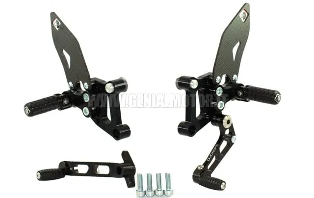 Ducabike Dbk Prsp04dd Pedane Regolabili Sp Nero - Nero-PRSP04DD-24355