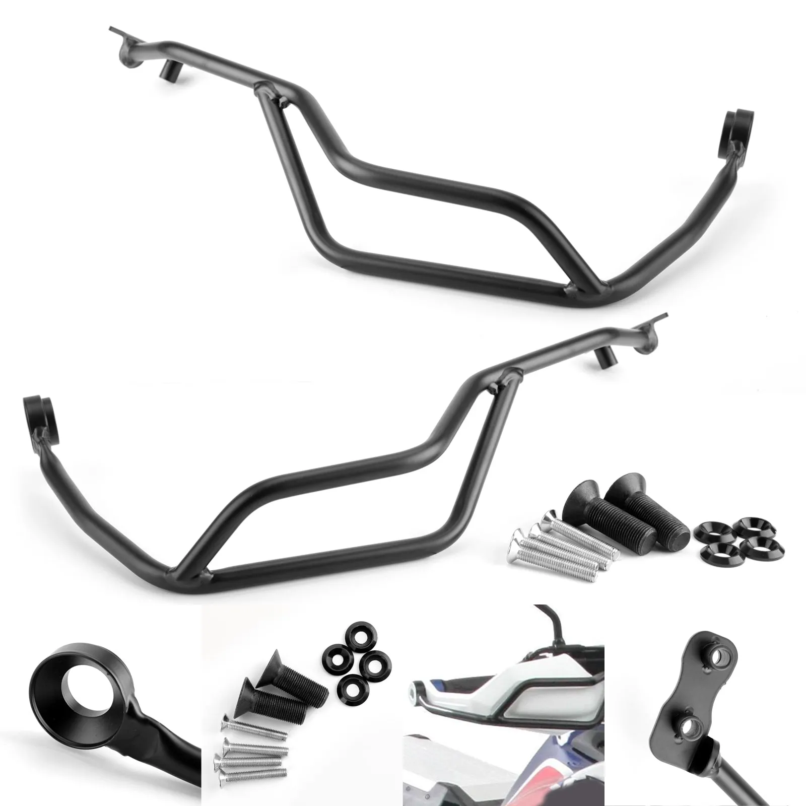 Protecteur de chute de garde-main de guidon pour Honda CRF1000L Africa Twin 2016-2018 générique