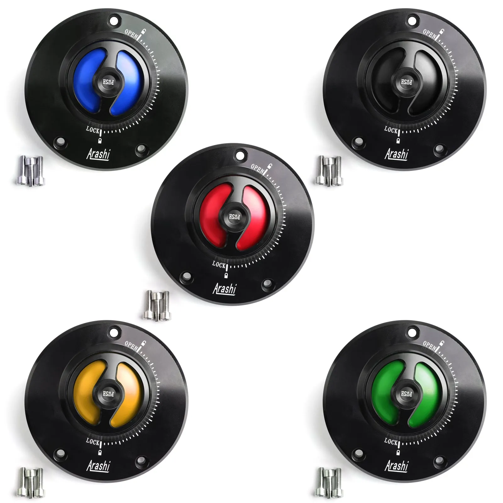 Bouchon de réservoir de carburant CNC pour Kawasaki Z750/R Z800 Z1000/SX Ninja 600/650/1000 08-18 générique