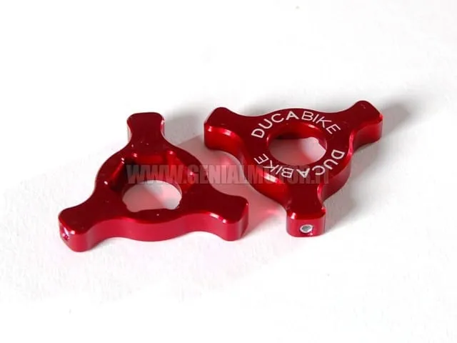 Ducabike Dbk Rf1701a Registri Forcella Ch. 17 Mm. Rosso-RF1701A-24977
