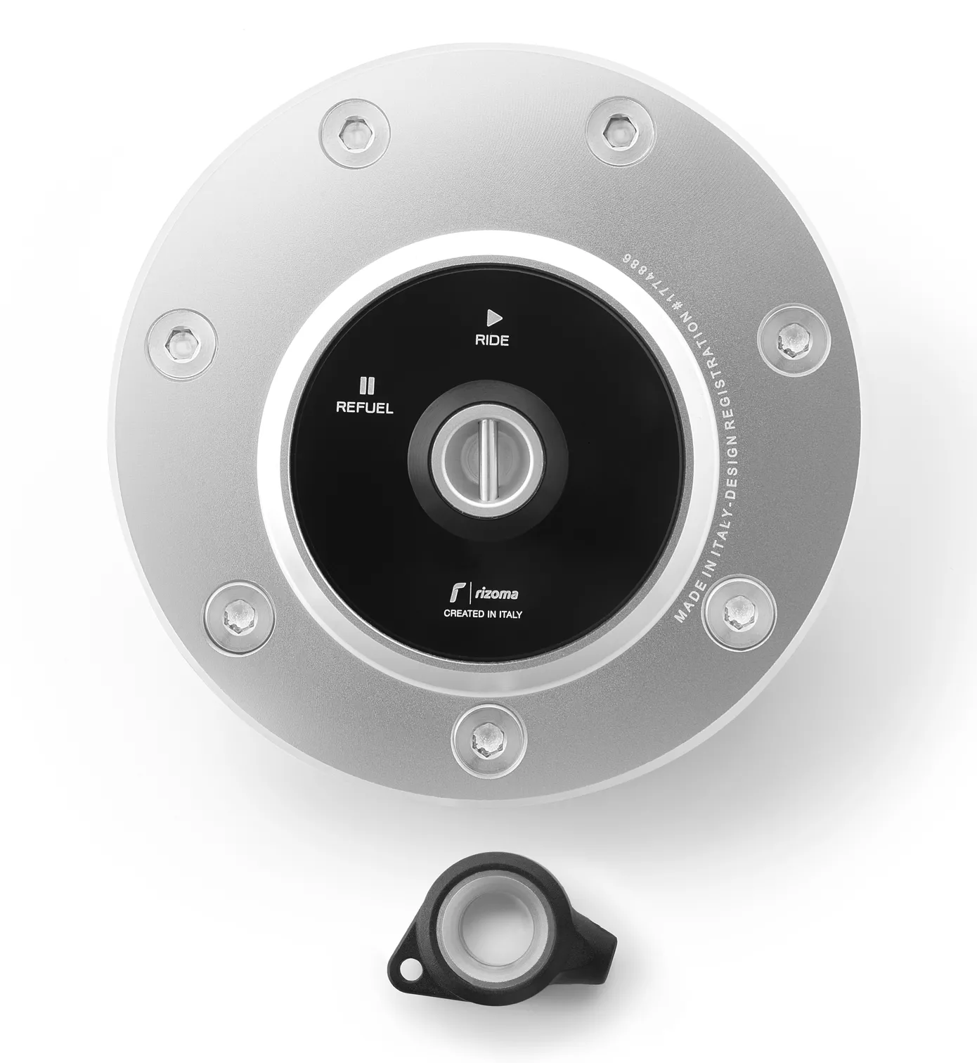Tappo Serbatoio Benzina Rizoma per KTM 790 Duke, colore Silver