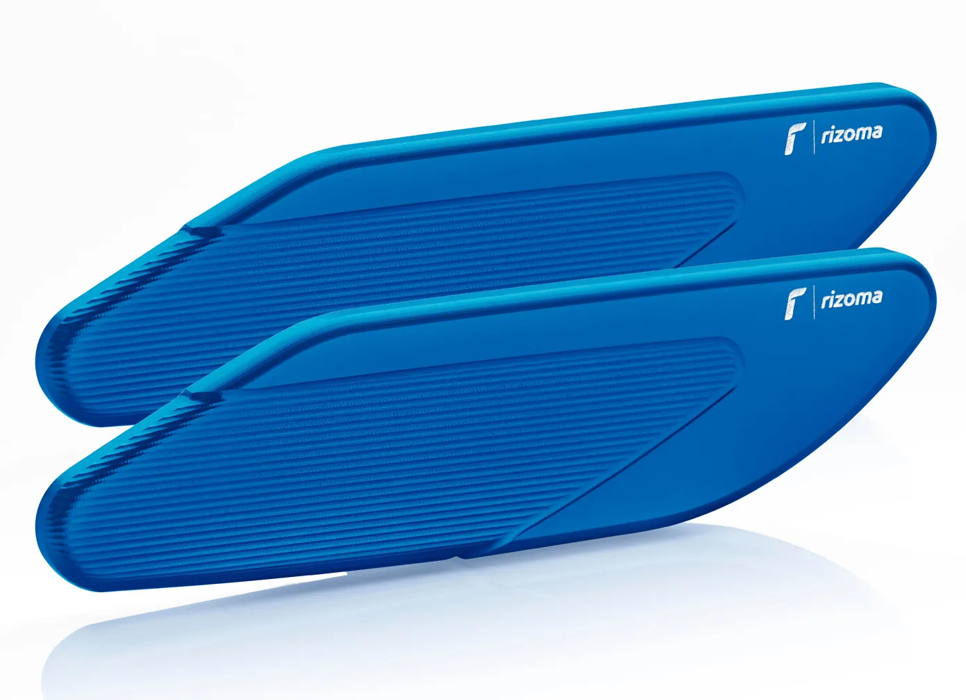 Tappo Foro Specchi Rizoma per Yamaha TMAX 530, TMAX 560 20-21, 2 tappi per 2 lati (un paio), colore Blu