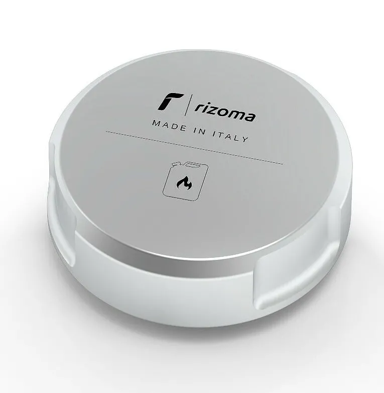Tappo Serbatoio Benzina Rizoma per Vespa, colore Silver