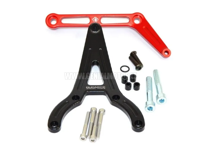Ducabike Dbk Sas09a Mts 1200 My15 Supporto Ammortizzatore Di Sterzo Nero - Rosso-SAS09A-24452