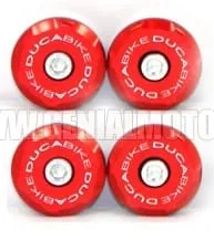Ducabike Dbk Ttm01a Kit Tappi Telaio Rosso-TTM01A-24513