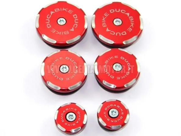 Ducabike Dbk Ttmts1200a Tappi Telaio Mts1200 Rosso-TTMTS1200A-24460