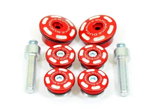 Ducabike Dbk Ttmts15a Kit Tappi Telaio Mts My Rosso-TTMTS15A-24464