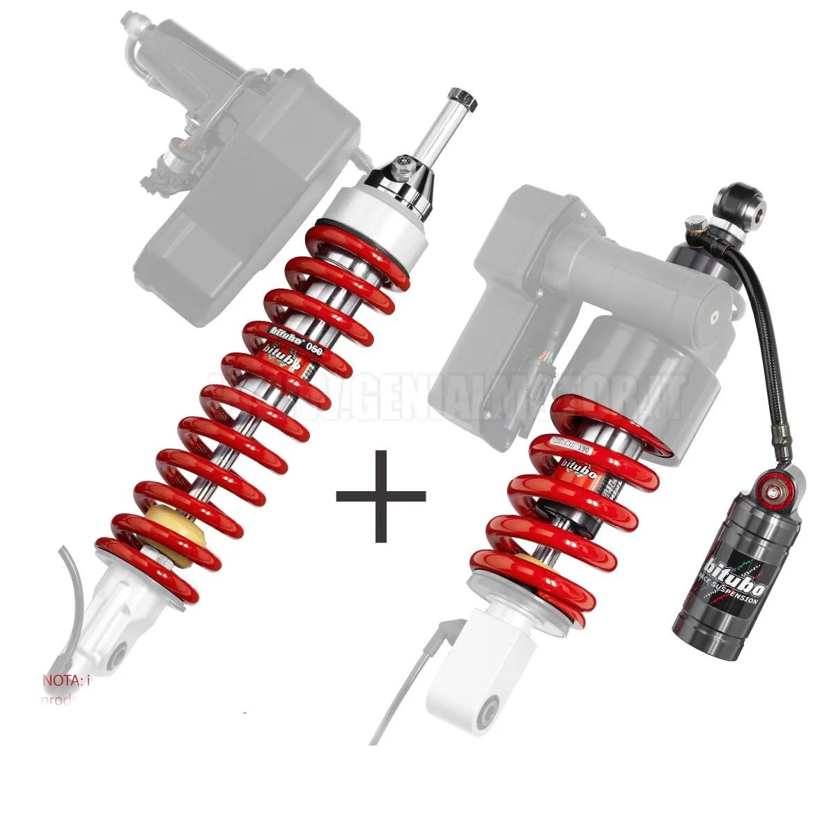 Bmw R 1200 Gs (esa) 2004 > 2011 Mono Ammortizzatore Posteriore Sospensione Bitubo Vku01-BW045VKU01-52369